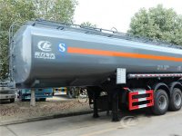易燃性、腐蝕性物品罐式2軸半掛運(yùn)輸車