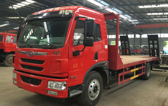 國五解放龍V單橋平板