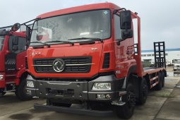 國五東風天龍前四后八平板車