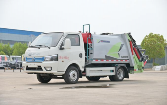 CL5041ZYSBEV 東風華神綠牌純電動壓縮垃圾車